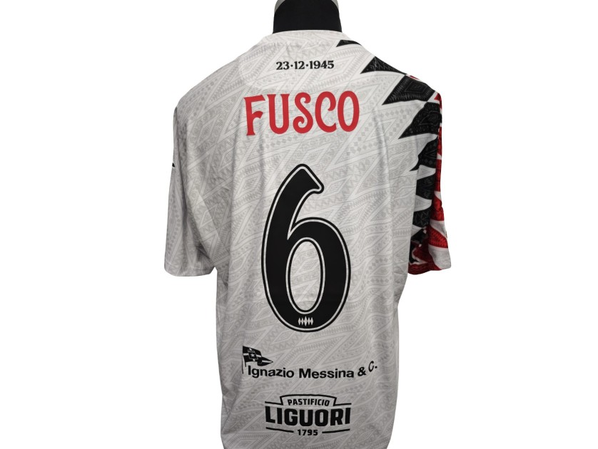 Fusco's Comemmorative Match-Worn Shirt + Shorts, Latina vs Sorrento 2026 - 80th Anniversary with RF78 Patch