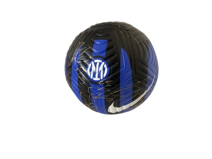 Inter Strike Soccer Ball, 2022/23 - Signed by the Squad