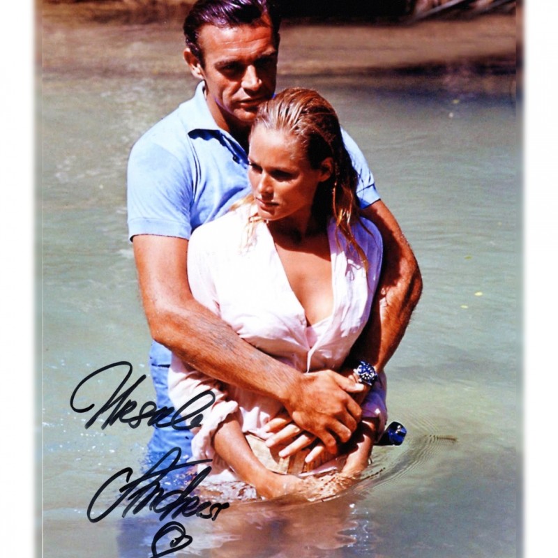 Ursula Andress Signed Photograph - Agent 007