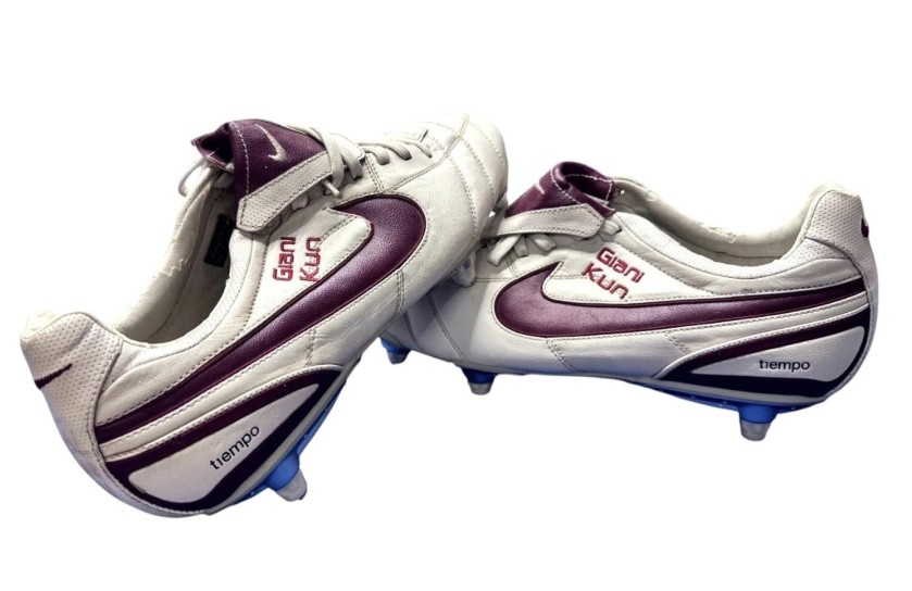 Sergio Aguero's Nike Match-Worn Football Shoes