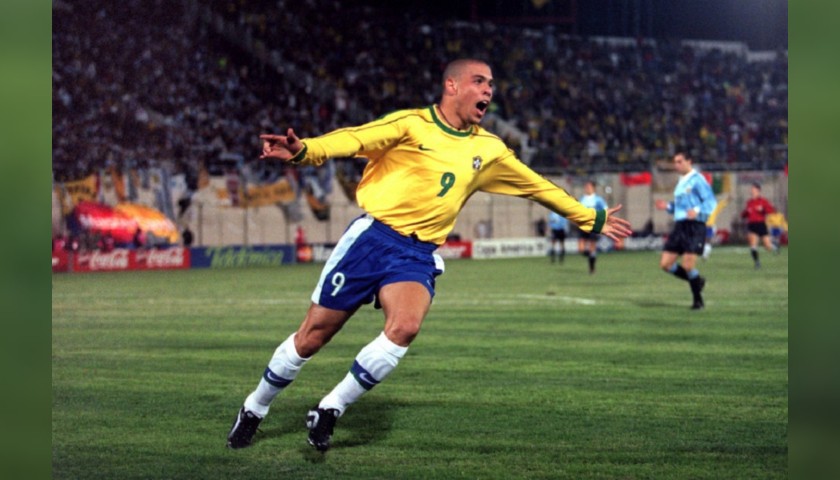 Ronaldo's Official Brazil Signed Shirt, 2000/01