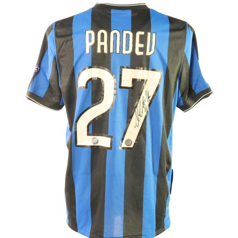 Pandev's Inter Signed Match-Issued Shirt, Bayern Munchen vs Inter UCL Finals 2010