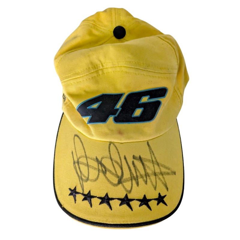 Cappellino ufficiale Valentino Rossi - Autografato