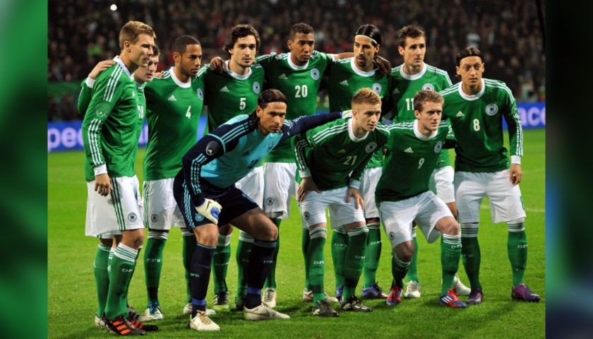 Aogo's Germany Signed Match Shirt, 2012