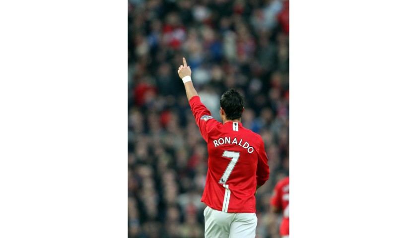 Maglia Cristiano Ronaldo Manchester United - Autografata - CharityStars