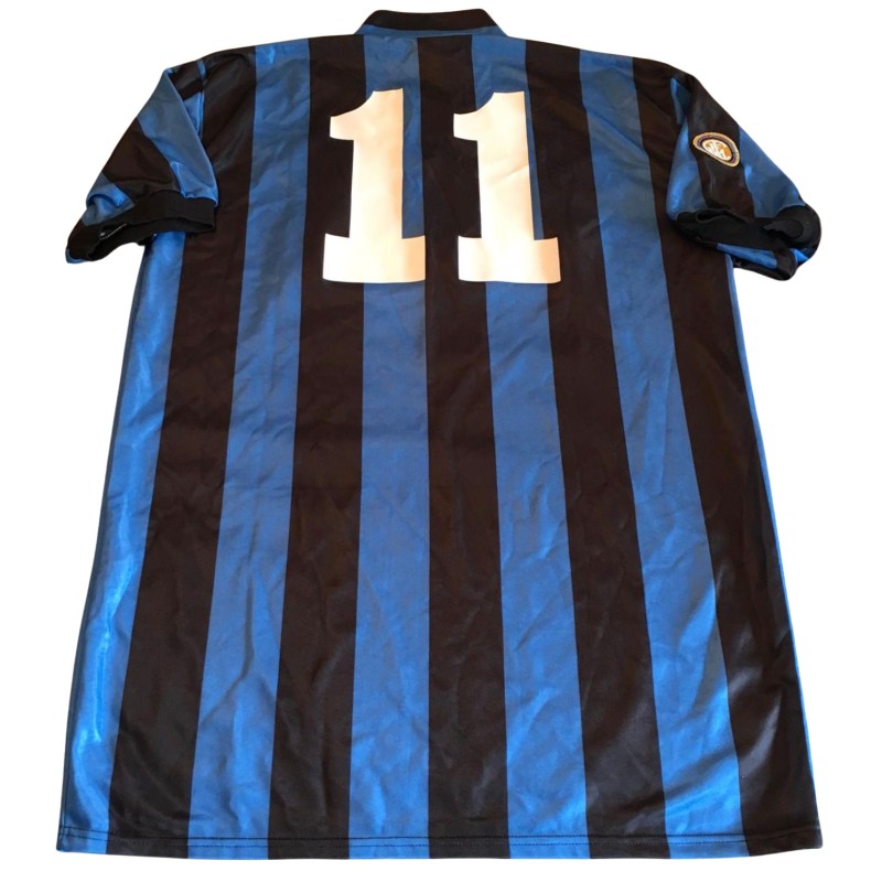 Serena's Inter Milan Match-Issued Shirt, 1989/90