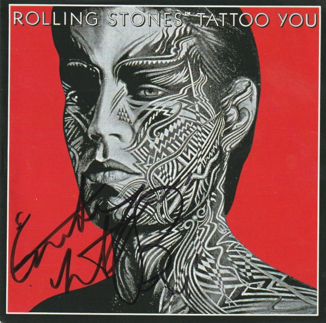 Charlie Watts of The Rolling Stones Signed Display - CharityStars