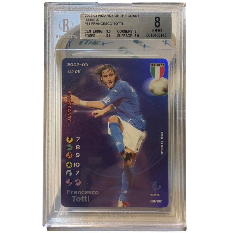 Wizard of the Coast 2002/03 - Francesco Totti #81 Foil - Football Champions