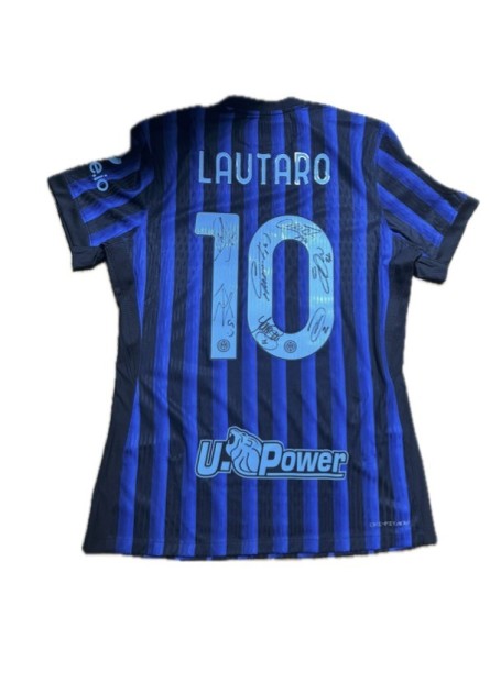 Lautaro Martinez's Inter Signed Shirt, 2025/26