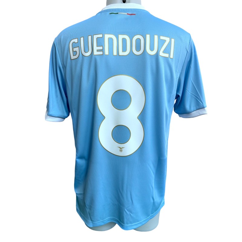 Guendouzi's Match Shirt, Lazio vs Empoli 2024 - Special 50th Anniversary First Scudetto