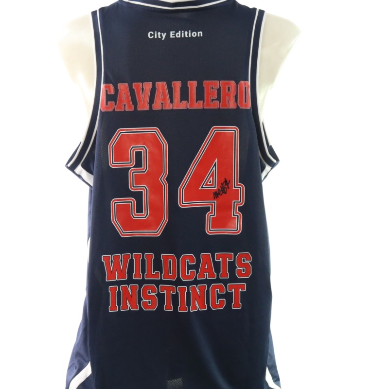 Cavallero's Urania Basket "Special Edition" Signed Match-Worn Away Jersey, 2025/26