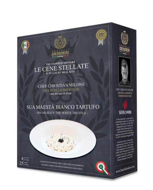 Fratelli Desideri - Meal Kit "Christian Milone - His Majesty the White Truffle"