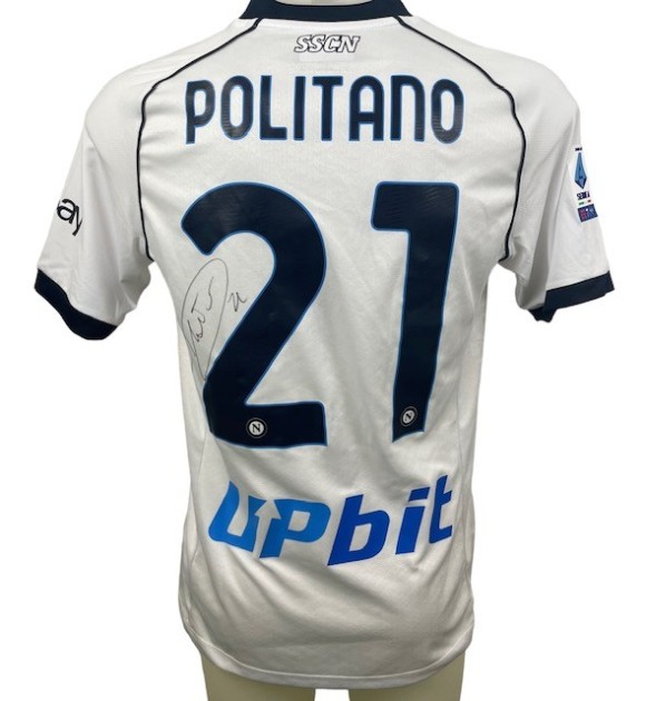 Politano's Match Signed Shirt, Atalanta vs Napoli 2023