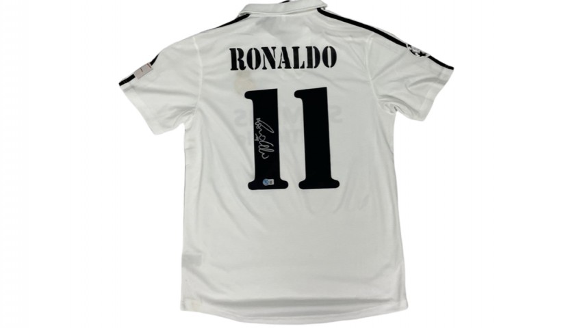 Ronaldo's UNWASHED Match-Worn Shirt - CharityStars