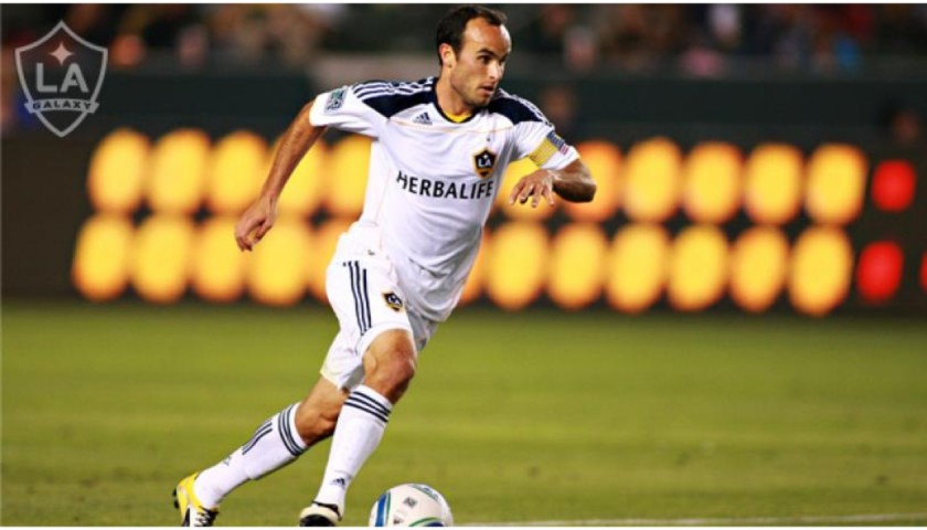 Donovan Match Worn LA Galaxy Shirt - CharityStars