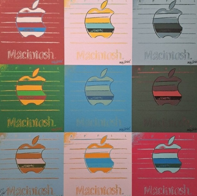 "Macintosh" Lithograph Signed by Andy Warhol 