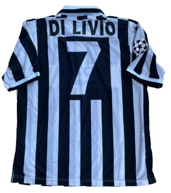 Di Livio's Match Worn Shirt, Juventus vs Ajax 1997 - CL semi-final