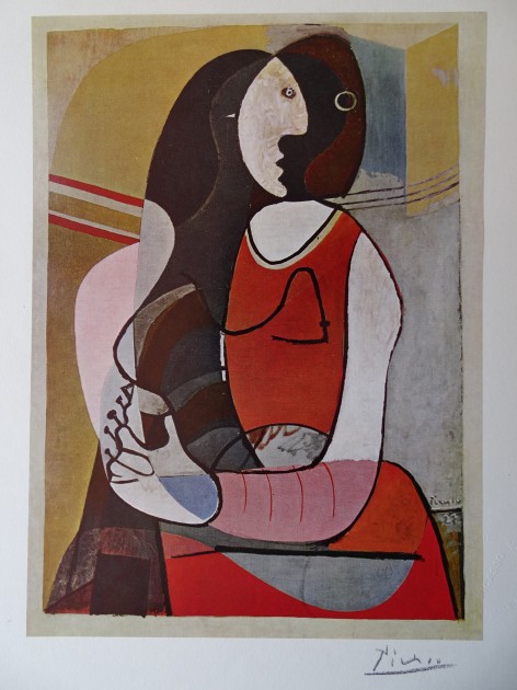 Pablo Picasso "Seated Woman"