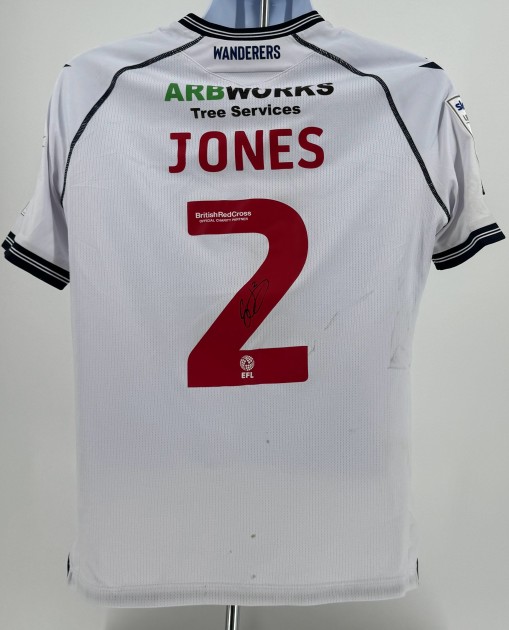 Jones' Bolton Wanderers Signed Match Worn Shirt