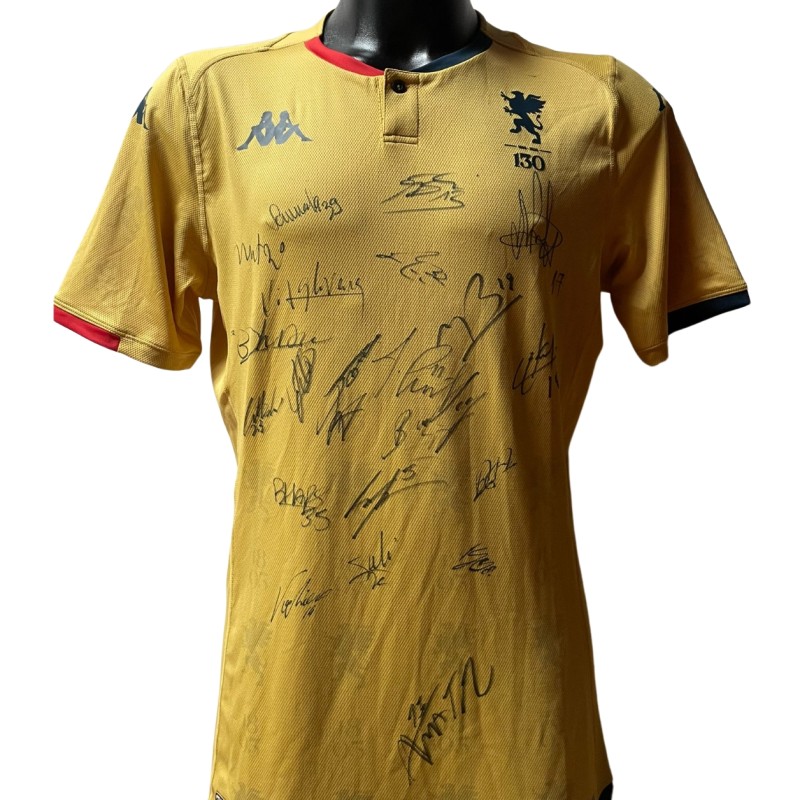 Genoa 130 Years Commemorative Shirt - Signed by the players