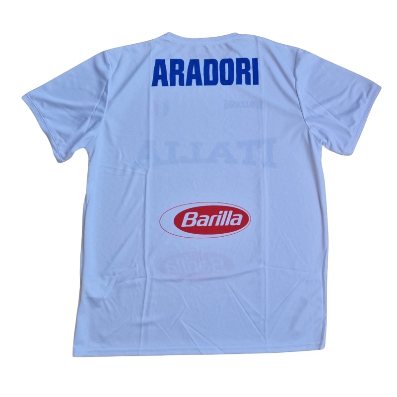 Aradori's Italy Pre-Match Shirt