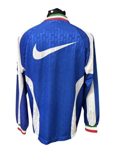 Maglia Allenamento Indossata Baggio Italia - Autografata