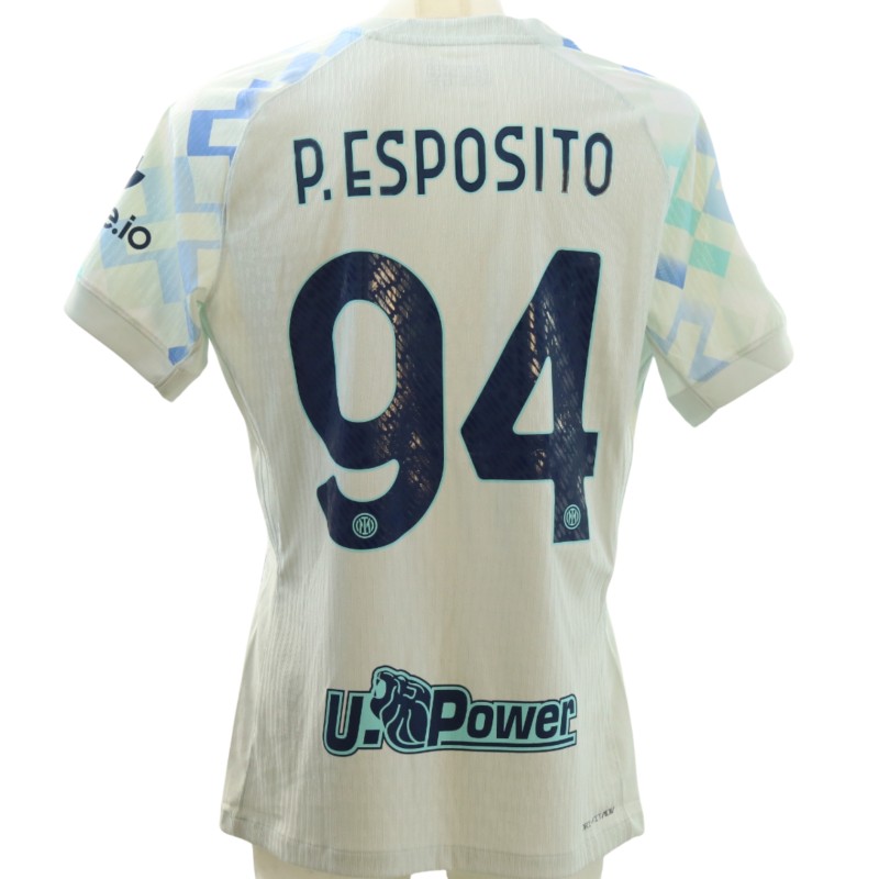 Maglia Gara Esposito Inter, Supercoppa Italiana 2025/26