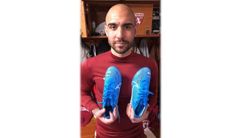 Nike Boots Match-Issued and Signed by Simone Zaza
