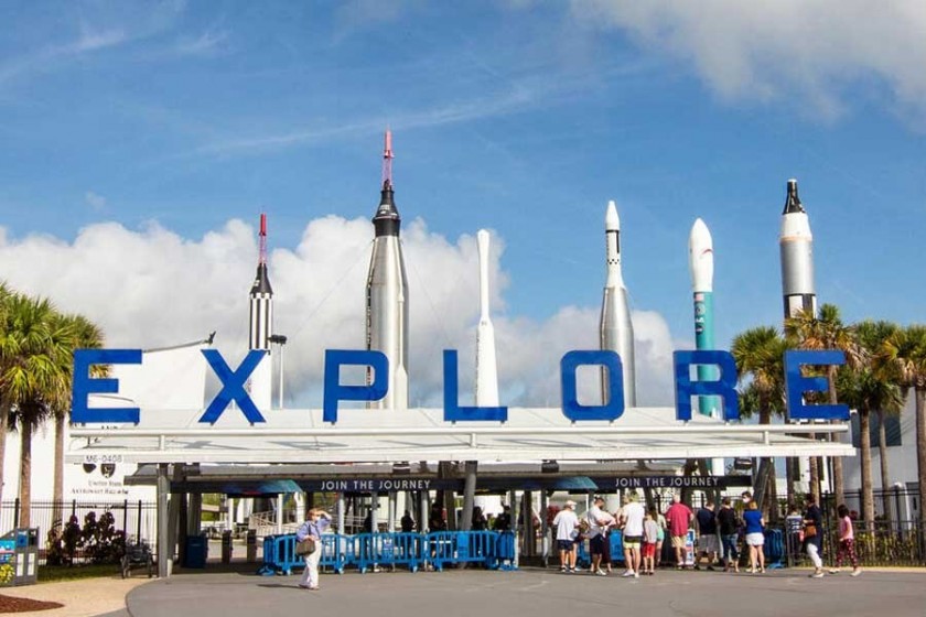 Enjoy Kennedy Space Center, Cosmic Quest and Chat with an Astronaut in Cocoa Beach, Florida
