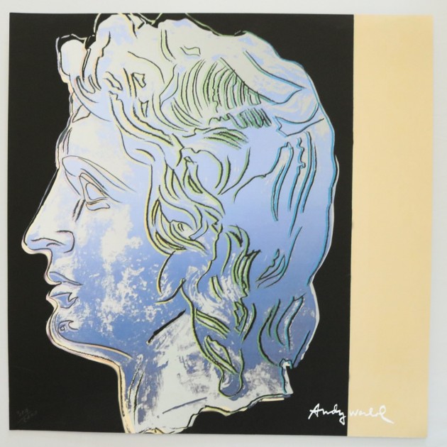 Andy Warhol "Classical Beauty" Signed Limited Edition with CMOA Stamp