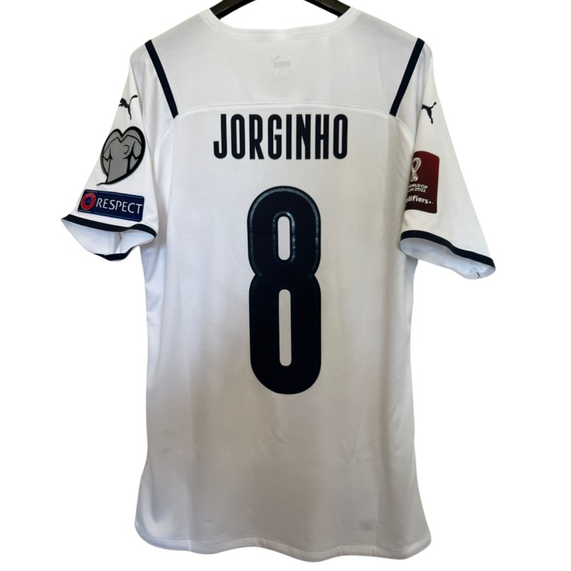 Jorginho match shirt, Northern Ireland vs Italy 2021