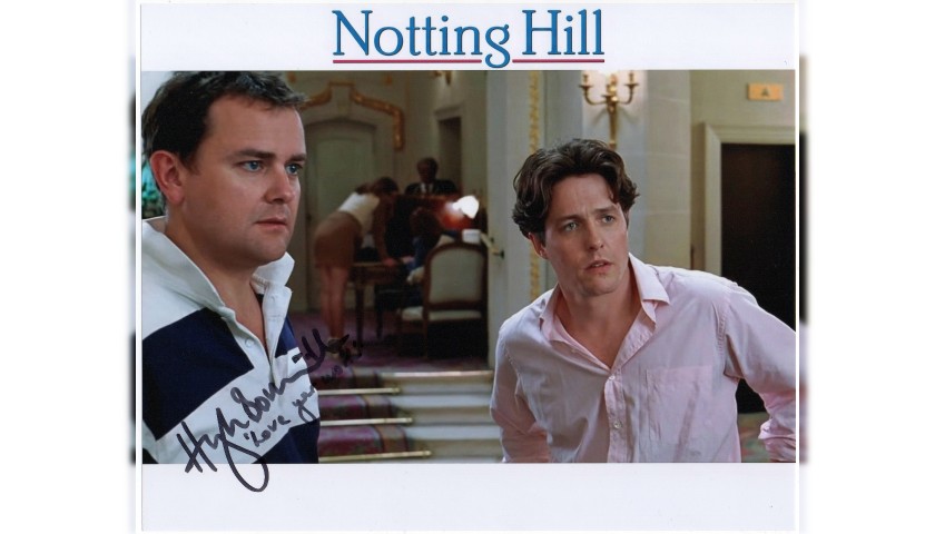 Notting Hill - Fotografia autografata da Hugh Bonneville