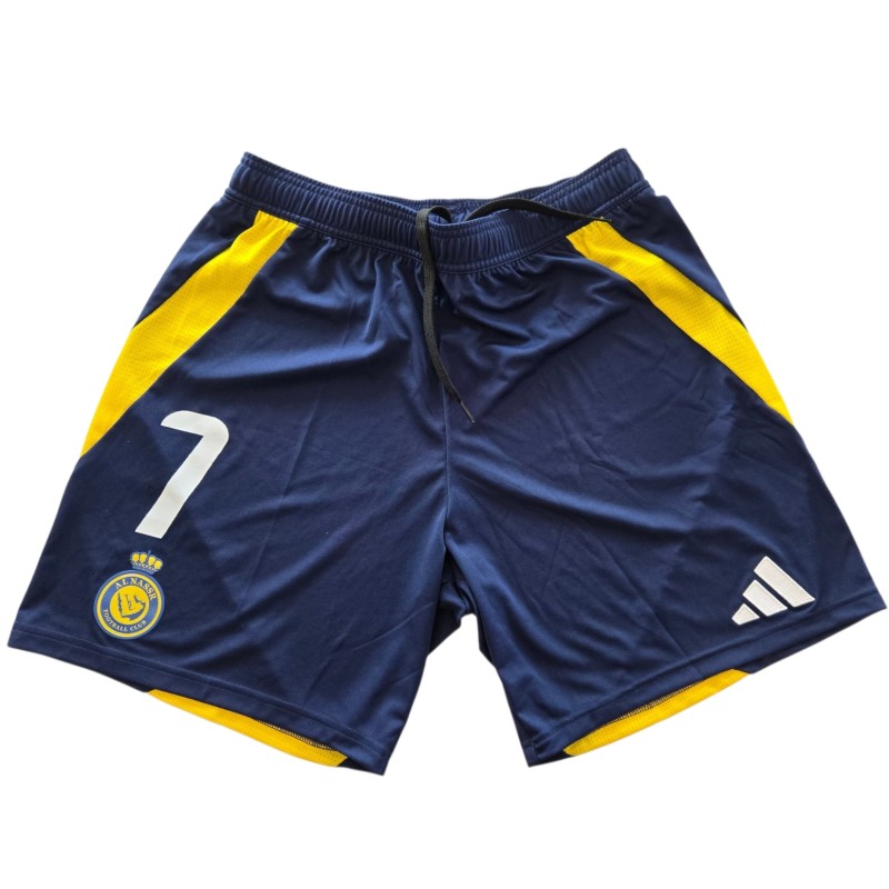 Ronaldo's Al-Nassr Match-Issued Shorts, 2025