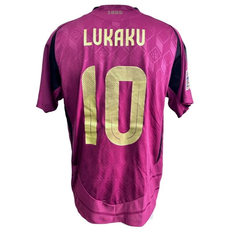 Lukaku's Belgium Issued Shirt, 2023/24