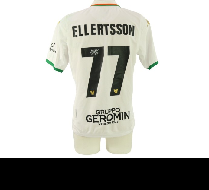 Ellertsson's Unwashed Signed Shirt, Venezia vs Brescia 2024