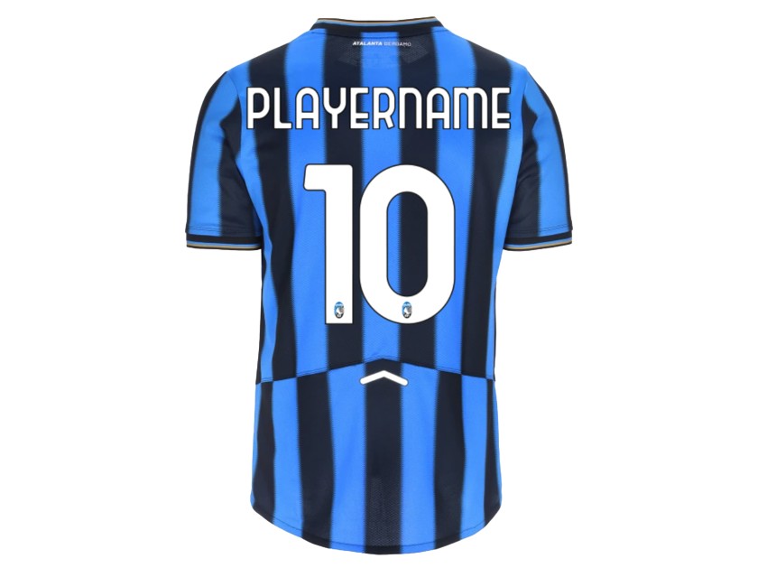 Your Favorite Atalanta Football Player's 2025-2026 Shirt, Signed with Personalised Dedication