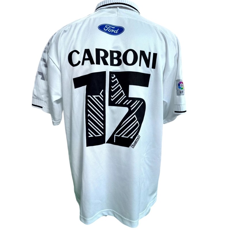 Carboni's Valencia Match-Issued Shirt, 1997/98