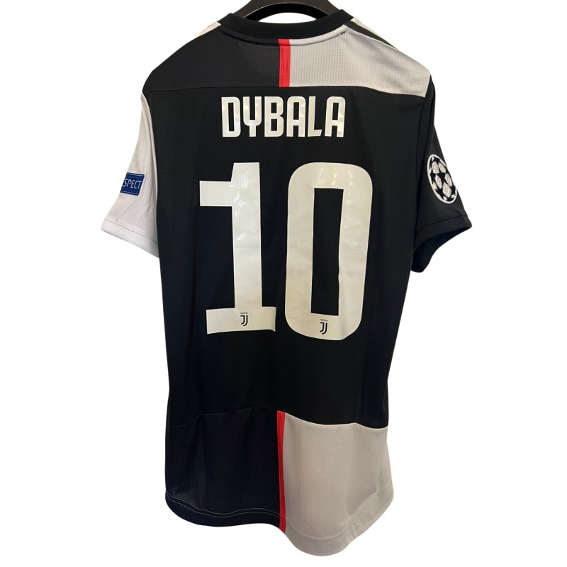 Dybala's Juventus Match-Issued Shirt, UCL 2019/20