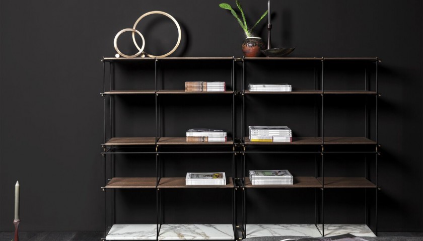 Exclusive 9900 E_Spirit Book Bookcase by Vibieffe