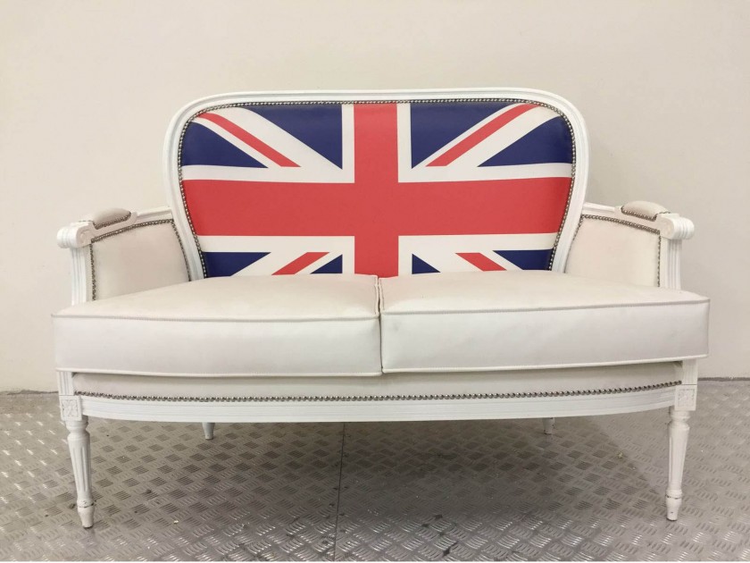 Union Jack chair by Paride Modenese