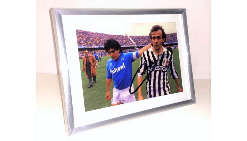 Michel Platini Signed Photograph