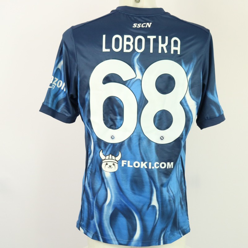 Lobotka's Napoli Match Shirt, 2021/22