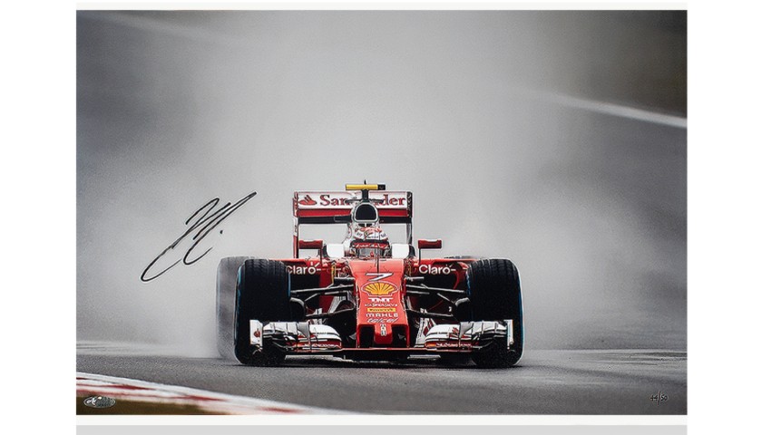 Kimi Raikonen - Signed Photo Formula 1
