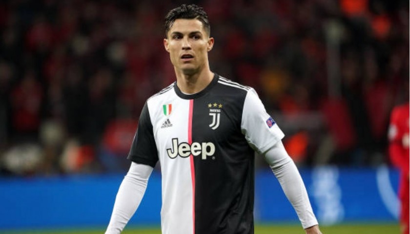Ronaldo's Juventus Match Shirt, UCL 2019/20