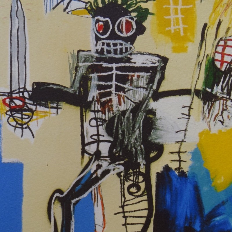 Jean Michel Basquiat Lithograph