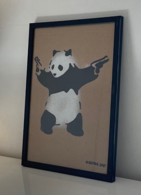 Dismaland Souvenir "Panda With Guns" (after)