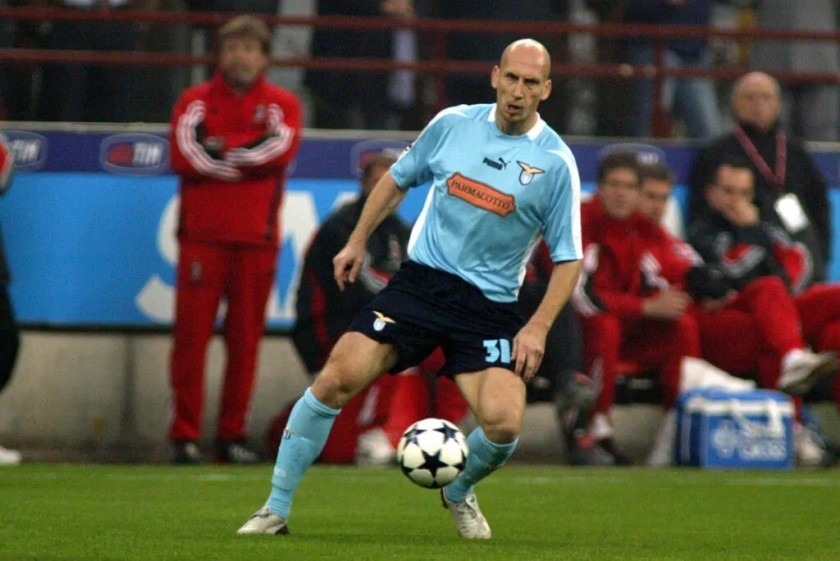 Stam's Lazio Match Shirt, 2003/04