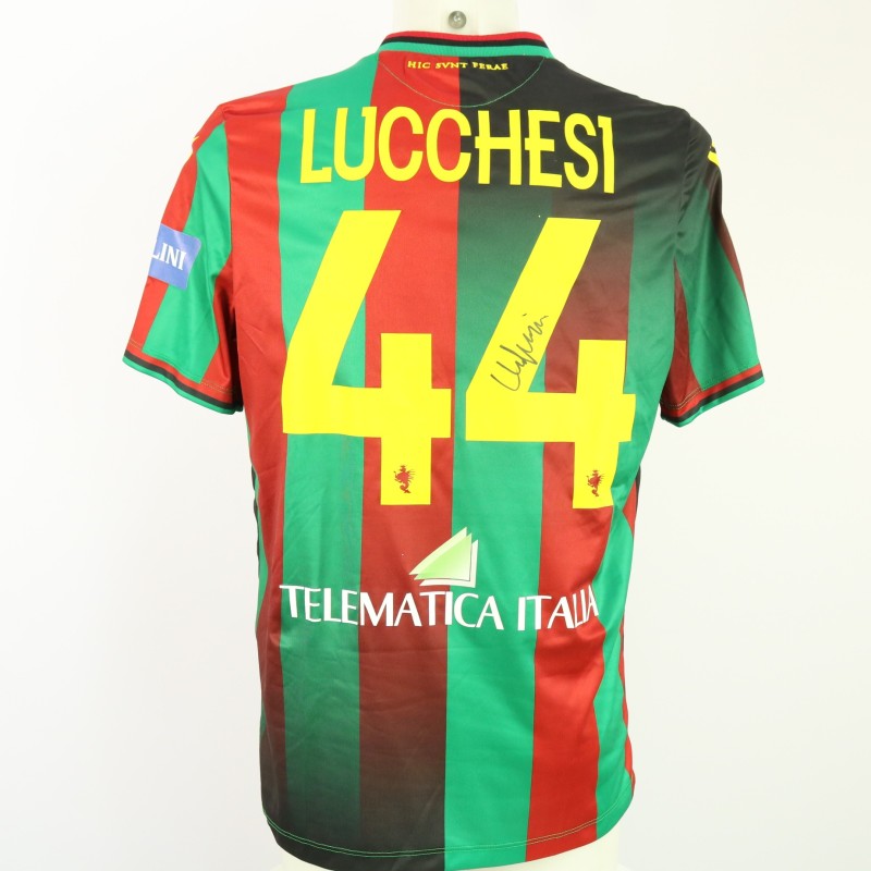 Lucchesi's Match Worn unwashed Signed Shirt, Ternana vs Ascoli 2024 