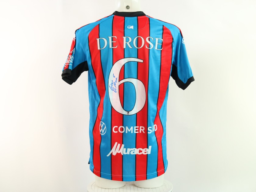 De Rose's Catania vs Casertana Signed Unwashed Shirt, 2025