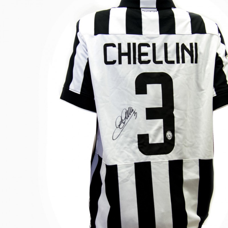 Maglia Chiellini Juventus, Serie A 2014/2015 - autografata